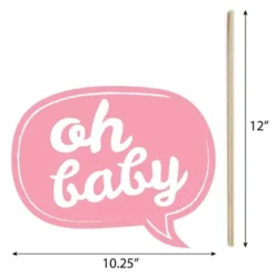 Big Dot Of Happiness Hello Little One - Pink And Gold - Girl Baby Shower Photo Booth Props Kit - 20 Count 7 Big Dot Of Happiness Hello Little One - Pink And Gold - Girl Baby Shower Photo Booth Props Kit - 20 Count -Anagram Shop GUEST cb7623a2 c454 41ea a65b 26ad7bf186ca