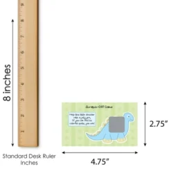 Big Dot Of Happiness Baby Boy Dinosaur - Baby Shower Or Birthday Party Game Scratch Off Cards - 22 Count 7 Big Dot Of Happiness Baby Boy Dinosaur - Baby Shower Or Birthday Party Game Scratch Off Cards - 22 Count -Anagram Shop GUEST cbeff582 8540 40c1 9227 c885d7f7cf77