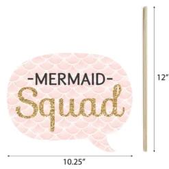 Big Dot Of Happiness Trading The Tail For A Veil - Mermaid Bachelorette Party Or Bridal Shower Photo Booth Props Kit - 20 Count 7 Big Dot Of Happiness Trading The Tail For A Veil - Mermaid Bachelorette Party Or Bridal Shower Photo Booth Props Kit - 20 Count -Anagram Shop GUEST cf845732 a550 4de0 9872 cb70a79d94cb