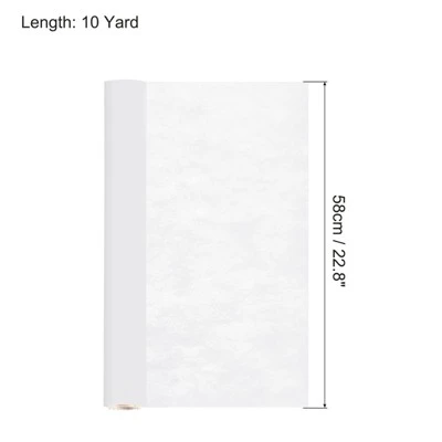 Unique Bargains Flower Wrapping Paper 30ft Floral Bouquet Waterproof Packaging Cotton For Wedding Party Clear White 1 Unique Bargains Flower Wrapping Paper 30ft Floral Bouquet Waterproof Packaging Cotton For Wedding Party Clear White