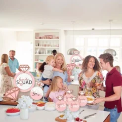 Big Dot Of Happiness Bride Squad - Rose Gold Bridal Shower Or Bachelorette Party Centerpiece Sticks - Showstopper Table Toppers - 35 Pieces -Anagram Shop GUEST d08857d3 f351 4368 9bd0 3a616eb0efe0