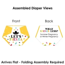Big Dot Of Happiness Let's Fiesta - Baby Shower Conversation Starter - 2-in-1 Dirty Diaper Game - Set Of 24 11 Big Dot Of Happiness Let's Fiesta - Baby Shower Conversation Starter - 2-in-1 Dirty Diaper Game - Set Of 24 -Anagram Shop GUEST d09e29d1 d5d4 4717 86fe 2251ca50080d
