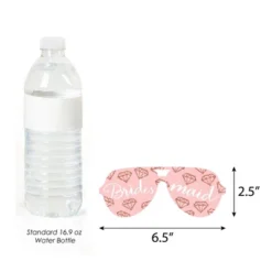 Big Dot Of Happiness Bride Squad Glasses - Paper Card Stock Rose Gold Bridal Shower Or Bachelorette Party Photo Booth Props Kit - 10 Count -Anagram Shop GUEST d0b5863c 956b 441c b399 d2ebb025f410