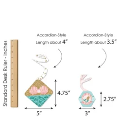 Big Dot Of Happiness Let's Be Mermaids - Baby Shower Or Birthday Party Hanging Decor - Party Decoration Swirls - Set Of 40 -Anagram Shop GUEST d0ec5489 5a89 46dd ab93 58277dd7fa05