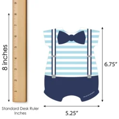 Big Dot Of Happiness Baby Boy - Picture Bingo Cards And Markers - Blue Baby Shower Shaped Bingo Game - Set Of 18 -Anagram Shop GUEST d11d4262 22bd 4e5e a41b 7b486cd14b5d