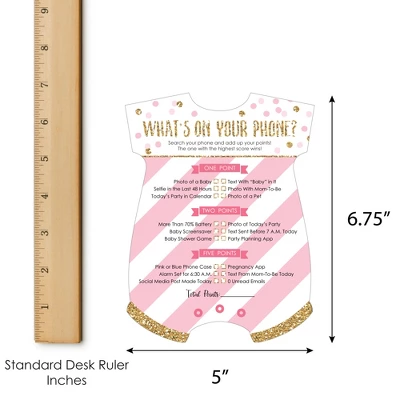 Big Dot Of Happiness Little Princess Crown - 2-in-1 Pink And Gold Princess Baby Shower Cards - Activity Duo Games - Set Of 20 6 Big Dot Of Happiness Little Princess Crown - 2-in-1 Pink And Gold Princess Baby Shower Cards - Activity Duo Games - Set Of 20 - Image 6