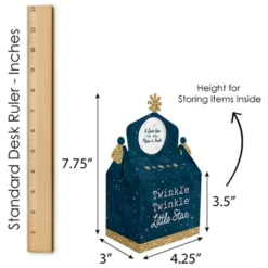 Big Dot Of Happiness Twinkle Twinkle Little Star - Treat Box Party Favors - Baby Shower Or Birthday Party Goodie Gable Boxes - Set Of 12 -Anagram Shop GUEST d23d6bfe 942a 4d7d 9a3a 75800a530a4b