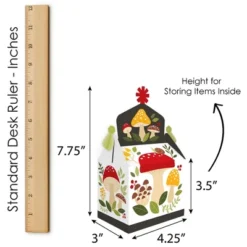 Big Dot Of Happiness Wild Mushrooms - Treat Box Party Favors - Red Toadstool Party Goodie Gable Boxes - Set Of 12 -Anagram Shop GUEST d28679a3 756d 44e9 b4aa c64d36aeade2