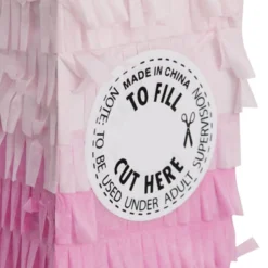 Blue Panda Small Number 4 Pinata For Kids 4th Birthday Party Decorations & Supplies, Pink And Gold 16.5 X 11 In -Anagram Shop GUEST d33aff86 91c5 4810 9327 eeca8b1c35a8