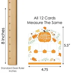 Big Dot Of Happiness Little Pumpkin - Fall Birthday Party Or Baby Shower Game Pickle Cards - Pull Tabs 3-in-a-Row - Set Of 12 7 Big Dot Of Happiness Little Pumpkin - Fall Birthday Party Or Baby Shower Game Pickle Cards - Pull Tabs 3-in-a-Row - Set Of 12 -Anagram Shop GUEST d54f6040 76b3 4810 877a bad82217e31f