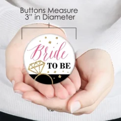 Big Dot Of Happiness Girls Night Out - 3 Inch Bachelorette Party Badge - Pinback Buttons - Set Of 8 -Anagram Shop GUEST d751566c aa56 495a a7fa 7d15c3d723fa