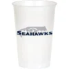 NFL 20oz 24ct Seattle Seahawks Football Reusable Cups