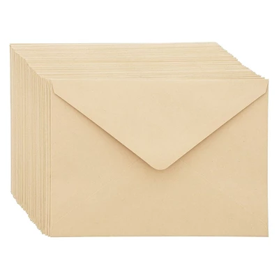 Paper Junkie 50 Pack Cards And Envelopes, 5x7 Inches For Wedding, Birthday, Baby Shower Invitations (Blank Inside, Brown Kraft Paper) 3 Paper Junkie 50 Pack Cards And Envelopes, 5x7 Inches For Wedding, Birthday, Baby Shower Invitations (Blank Inside, Brown Kraft Paper) - Image 3