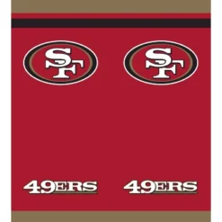 NFL 3ct San Francisco 49ers Football Reusable Tablecloth