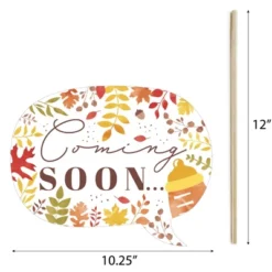 Big Dot Of Happiness Fall Foliage Baby - Autumn Leaves Baby Shower Photo Booth Props Kit - 20 Count -Anagram Shop GUEST dcffdaa6 05ff 4624 9fb2 5e3559da6935