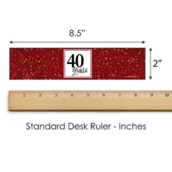 Big Dot Of Happiness We Still Do - 40th Wedding Anniversary - Anniversary Party Water Bottle Sticker Labels - Set Of 20 -Anagram Shop GUEST de1d9b27 ef13 4970 b9df 9a0e71d43514