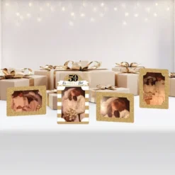 Big Dot Of Happiness We Still Do - 50th Wedding Anniversary - Anniversary Party 4x6 Picture Display - Paper Photo Frames - Set Of 12 -Anagram Shop GUEST de76d0c8 d514 4d6e 8f73 01445105ddfa