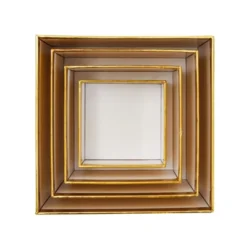 Stockroom Plus 4-Pack Square Nesting Gift Boxes, Decorative Boxes With Lids In 4 Assorted Sizes For Wedding, Bridal Shower, Baby Shower, Gold -Anagram Shop GUEST def60fbf 4598 412b b09a 634969ecabe8