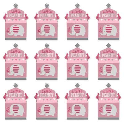 Big Dot Of Happiness Pink Elephant - Treat Box Party Favors - Girl Baby Shower Or Birthday Party Goodie Gable Boxes - Set Of 12 3 Big Dot Of Happiness Pink Elephant - Treat Box Party Favors - Girl Baby Shower Or Birthday Party Goodie Gable Boxes - Set Of 12 - Image 3