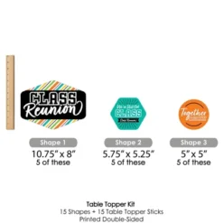 Big Dot Of Happiness Still Got Class - High School Reunion Party Centerpiece Sticks - Table Toppers - Set Of 15 -Anagram Shop GUEST e063caa7 57ba 4ca3 860f e8bb97a0514e