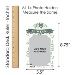 Big Dot Of Happiness Boho Botanical Baby - DIY Greenery Baby Shower Decor - Weekly Pregnancy Picture Display - Photo Banner -Anagram Shop GUEST e0bfeabe 469d 44ce 9462 3f5cdd8b9eb4