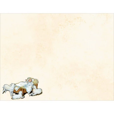 LANG 18ct Nativity Scene Boxed Holiday Greeting Card Pack 2 LANG 18ct Nativity Scene Boxed Holiday Greeting Card Pack - Image 2