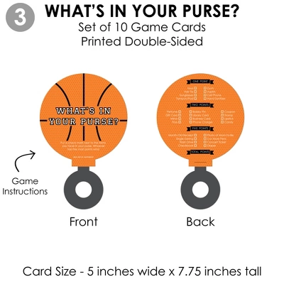 Big Dot Of Happiness Nothin’ But Net - Basketball - 4 Baby Shower Games - 10 Cards Each - Gamerific Bundle 5 Big Dot Of Happiness Nothin’ But Net - Basketball - 4 Baby Shower Games - 10 Cards Each - Gamerific Bundle - Image 5