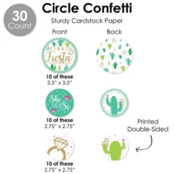 Big Dot Of Happiness Final Fiesta - Last Fiesta Bachelorette Party Supplies Decoration Kit - Decor Galore Party Pack - 51 Pieces 11 Big Dot Of Happiness Final Fiesta - Last Fiesta Bachelorette Party Supplies Decoration Kit - Decor Galore Party Pack - 51 Pieces -Anagram Shop GUEST e57c9a1e 7a11 4d64 816b b73c47bc38a7