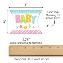 Big Dot Of Happiness Colorful Baby Shower - Favor Gift Boxes - Gender Neutral Party Petite Pillow Boxes - Set Of 20 -Anagram Shop GUEST e7739e2c 0600 40e9 9b78 8d0b2648ff67