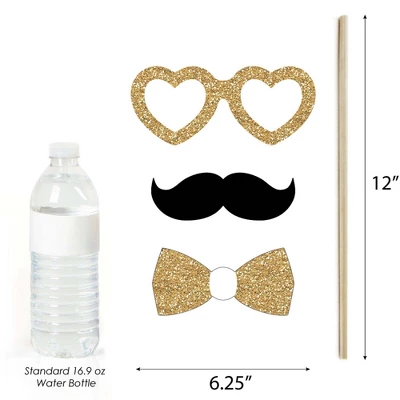 Big Dot Of Happiness Vegas Before Vows - Las Vegas Bridal Shower Or Bachelorette Party Photo Booth Props Kit - 20 Count 3 Big Dot Of Happiness Vegas Before Vows - Las Vegas Bridal Shower Or Bachelorette Party Photo Booth Props Kit - 20 Count - Image 3