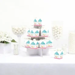 Big Dot Of Happiness Colorful Baby Shower - Party Mini Favor Boxes - Gender Neutral Party Treat Candy Boxes - Set Of 12