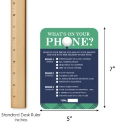Big Dot Of Happiness Par-Tee Time - Golf - 2-in-1 Birthday Or Retirement Party Cards - Activity Duo Games - Set Of 20 -Anagram Shop GUEST ebc365e7 66f1 49b8 aa22 66b6759f8c27