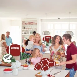 Big Dot Of Happiness End Zone - Football - Baby Shower Or Birthday Party Centerpiece Sticks - Showstopper Table Toppers - 35 Pieces -Anagram Shop GUEST ec4bbc15 6d45 4294 a1f2 167455427b16