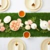 Juvale 14 X 48-Inches Faux Grass Table Runner For Dinner Table Centerpiece, Spring Decorations, Wedding Banquet, Sports Birthday Party Decor
