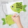 Big Dot Of Happiness Let's Go Fishing - Shaped Fill-In Invites - Fish Themed Birthday Party Or Baby Shower Invite Cards With Envelopes - Set Of 12