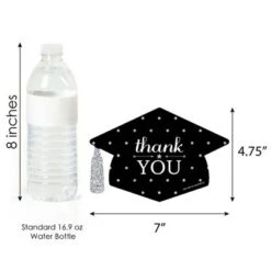 Big Dot Of Happiness Silver - Tassel Worth The Hassle - Shaped Thank You Cards - Graduation Party Thank You Note Cards With Envelopes - Set Of 12 8 Big Dot Of Happiness Silver - Tassel Worth The Hassle - Shaped Thank You Cards - Graduation Party Thank You Note Cards With Envelopes - Set Of 12 -Anagram Shop GUEST efa5ef03 b505 412f beaf 1e8ad56db8c0