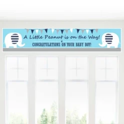 Big Dot Of Happiness Blue Elephant - Boy Baby Shower Decorations Party Banner 7 Big Dot Of Happiness Blue Elephant - Boy Baby Shower Decorations Party Banner -Anagram Shop GUEST efedb045 51e9 4503 a473 40fdd3bba44c