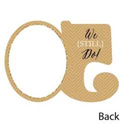 Big Dot Of Happiness We Still Do - 50th Wedding Anniversary - Shaped Thank You Cards - Anniversary Party Thank You Cards With Envelopes - Set Of 12 -Anagram Shop GUEST f01ec371 18c4 434c a26c 0b6624032ad9