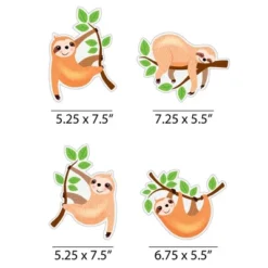 Big Dot Of Happiness Let's Hang - Sloth - Decorations DIY Baby Shower Or Birthday Party Essentials - Set Of 20 -Anagram Shop GUEST f13bc58e 71b3 42ee b4dd 6e25413b0178