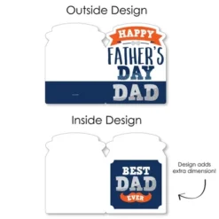 Big Dot Of Happiness Happy Father's Day - We Love Dad Giant Greeting Card - Big Shaped Jumborific Card -Anagram Shop GUEST f2470949 1e86 447a b075 8dcbab973cf0
