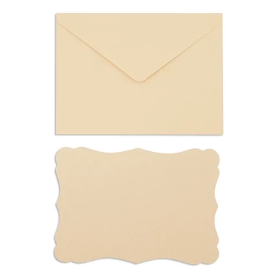 Paper Junkie 50 Pack Cards And Envelopes, 5x7 Inches For Wedding, Birthday, Baby Shower Invitations (Blank Inside, Brown Kraft Paper) 5 Paper Junkie 50 Pack Cards And Envelopes, 5x7 Inches For Wedding, Birthday, Baby Shower Invitations (Blank Inside, Brown Kraft Paper) - Image 5