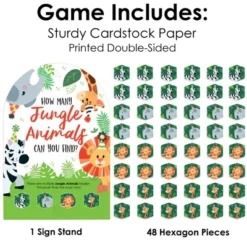 Big Dot Of Happiness Jungle Party Animals Safari Zoo Animal Birthday Party Or Baby Shower Scavenger Hunt 1 Stand And 48 Game Pieces Hide And Find Game 8 Big Dot Of Happiness Jungle Party Animals Safari Zoo Animal Birthday Party Or Baby Shower Scavenger Hunt 1 Stand And 48 Game Pieces Hide And Find Game -Anagram Shop GUEST f2f2f913 25e0 45bb bbe2 6ee1fb088d65