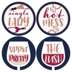 Big Dot Of Happiness Vino Before Vows - Winery Bridal Shower Or Bachelorette Party Funny Name Tags - Party Badges Sticker Set Of 12 6 Big Dot Of Happiness Vino Before Vows - Winery Bridal Shower Or Bachelorette Party Funny Name Tags - Party Badges Sticker Set Of 12 -Anagram Shop GUEST f30c24a9 4acf 4009 98bb 3bfd530fb866