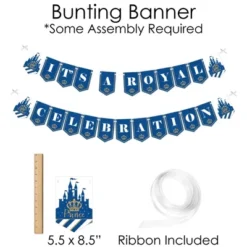 Big Dot Of Happiness Royal Prince Charming - Banner And Photo Booth Decorations - Baby Shower Or Birthday Party Supplies Kit - Doterrific Bundle -Anagram Shop GUEST f577dc6d 0785 4da8 a898 31b44ef56c65