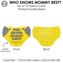 Big Dot Of Happiness Grand Slam - Fastpitch Softball - 4 Baby Shower Games - 10 Cards Each - Gamerific Bundle -Anagram Shop GUEST f662374a 310c 4115 a735 cbb51329505b