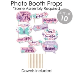 Big Dot Of Happiness Beautiful Butterfly - Banner And Photo Booth Decorations - Floral Baby Shower Or Birthday Party Supplies Kit - Doterrific Bundle 9 Big Dot Of Happiness Beautiful Butterfly - Banner And Photo Booth Decorations - Floral Baby Shower Or Birthday Party Supplies Kit - Doterrific Bundle -Anagram Shop GUEST f68f31b4 838c 4ce5 9ccb 594f3e6b2e9c