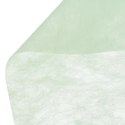 Unique Bargains Flower Wrapping Paper 30ft Floral Bouquet Waterproof Packaging Cotton For Wedding Party Light Green 3 Unique Bargains Flower Wrapping Paper 30ft Floral Bouquet Waterproof Packaging Cotton For Wedding Party Light Green - Image 3