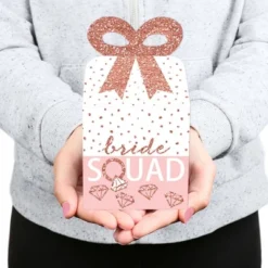 Big Dot Of Happiness Bride Squad - Square Favor Gift Boxes - Rose Gold Bridal Shower Or Bachelorette Party Bow Boxes - Set Of 12 11 Big Dot Of Happiness Bride Squad - Square Favor Gift Boxes - Rose Gold Bridal Shower Or Bachelorette Party Bow Boxes - Set Of 12 -Anagram Shop GUEST fa5bbd6b c4e4 461e 9689 df46cbb20d70