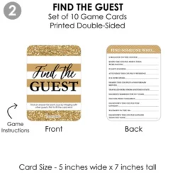 Big Dot Of Happiness We Still Do - 50th Wedding Anniversary - 4 Anniversary Party Games - 10 Cards Each - Gamerific Bundle -Anagram Shop GUEST fad0e84d c8e8 43cc bdec 6c865c4a5276