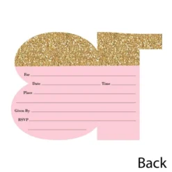 Big Dot Of Happiness Chic 18th Birthday - Pink, Black And Gold - Shaped Fill-in Invites - Birthday Party Invitation Cards With Envelopes - Set Of 12 7 Big Dot Of Happiness Chic 18th Birthday - Pink, Black And Gold - Shaped Fill-in Invites - Birthday Party Invitation Cards With Envelopes - Set Of 12 -Anagram Shop GUEST fd31cebc 1507 4679 843f 842a4e7d5233